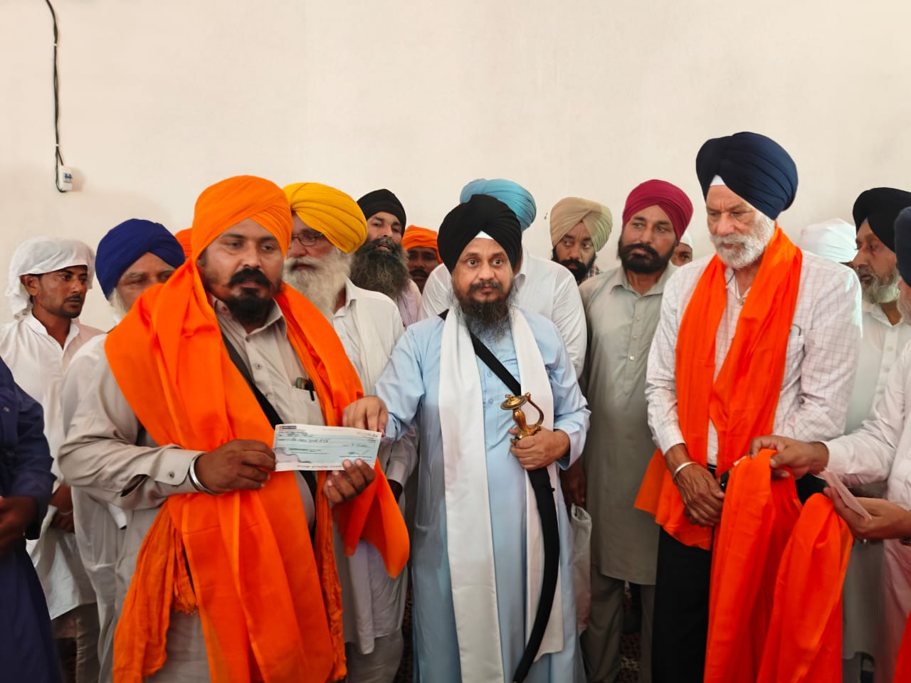 First installment released for financial assistance to Granthi Singhs of flood-affected areas